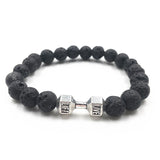 Natural Stones Live Lift Dumbbell Bracelet 