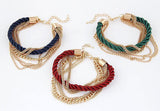 Fashionable Rope Chain Decoration Bracelet 