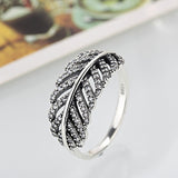 Light As A Feather Clear Zircon Rings