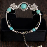 New Tibetan Silver Color Turquoise Bracelets 