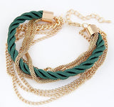 Fashionable Rope Chain Decoration Bracelet 