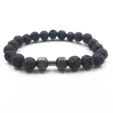 Natural Stones Live Lift Dumbbell Bracelet 