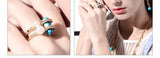 New Fashion Jewelry Bohemia Gold Plated Rings