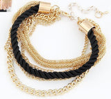 Fashionable Rope Chain Decoration Bracelet 