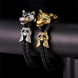  New Arrival Wolf Charm Bracelet 