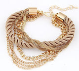 Fashionable Rope Chain Decoration Bracelet 