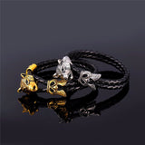  New Arrival Wolf Charm Bracelet 